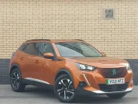 Used Peugeot e-2008 Allure Premium 100 kW (136 HP) 2021 Orange SUV