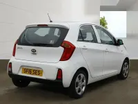 Used Kia Picanto Air 66 HP (48 kW) 2016 White Hatchback
