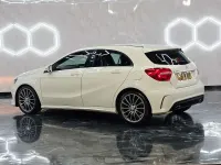 Used Mercedes A180 AMG 109 HP (80 kW) 2014 White Hatchback