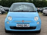 Used Fiat 500 Pop 69 HP (50 kW) 2012 Blue Hatchback
