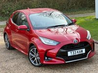 Used Toyota Yaris Hybrid 116 HP (85 kW) 2023 Scarlet flare Hatchback