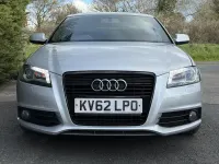 Used Audi A3 Sportback Black Edition 140 HP (102 kW) 2012 Silver Hatchback