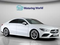 Used Mercedes CLA200 AMG line 163 HP (119 kW) 2019 White Coupe