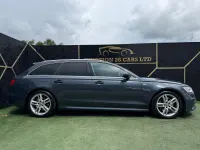 Used Audi A6 S-Line 2014 Blue Estate