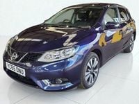 Used Nissan Pulsar Tekna 116 HP (85 kW) 2015 Blue Hatchback