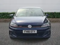 Used VW Golf VII GTI 2018 Blue Hatchback