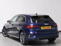 Used Audi A3 S-Line 110 HP (80 kW) 2023 Blue Sedan