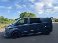 Used Ford Transit Custom Limited 130 HP (95 kW) 2022 Blue Van