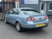 Used VW Passat Sport 170 HP (125 kW) 2007 Blue/silver Sedan