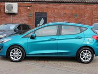 Used Ford Fiesta Zetec 100 HP (73 kW) 2018 Blue Hatchback