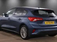 Begagnad Ford Focus Titanium X 125 HK (91 kW) 2020 Blå Halvkombi