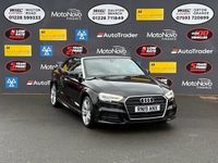 Used Audi Cabriolet S-Line 150 HP (110 kW) 2019 Black Cabriolet