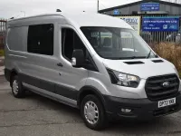 Usado Ford Transit Trend 130 HP (95 kW) 2024 Prateado Van