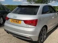 Usado Audi A1 S-Line 2011 Plateado Utilitario