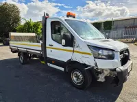 Used Ford Transit 130 HP (95 kW) 2024 White Cabriolet