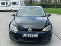 Begagnad VW Golf VII SE 2013 Svart Halvkombi