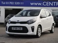 Used Kia Picanto 66 HP (48 kW) 2018 White Hatchback