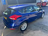 Used Ford Focus Titanium 2016 Blue Hatchback