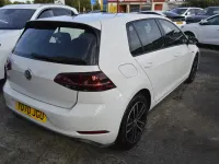 Used VW Golf VII GTE 204 HP (150 kW) 2020 White Hatchback