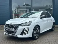 New Peugeot 208 Allure 100 HP (73 kW) 2026 White Hatchback