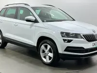 Used Skoda Karoq SE 150 HP (110 kW) 2021 White SUV