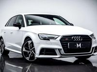 Used Audi A3 Sportback Black Edition 2019 White Hatchback