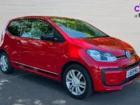 Begagnad VW up! Beats 60 HK (44 kW) 2020 Röd Halvkombi