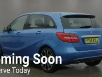 Used Mercedes B180 109 HP (80 kW) 2014 Blue Hatchback