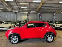 Gebraucht Nissan Juke Acenta 110 PS (80 kW) 2016 Rot SUV