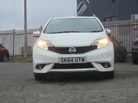 Used Nissan Note Acenta 80 HP (58 kW) 2014 White Hatchback
