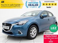 Used Mazda 2 90 HP (66 kW) 2018 Blue Hatchback