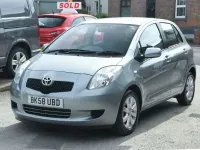 Używany Toyota Yaris 2008 Srebrny Hatchback