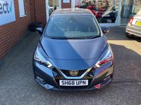 Usado Nissan Micra Acenta 2018 Cinzento Citadino