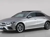 Used Mercedes A250 AMG line 218 HP (160 kW) 2020 Silver Sedan