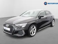 Used Audi A3 S-Line 2023 Black Sedan