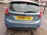 Used Ford Fiesta Zetec 2010 Blue Hatchback