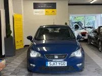 Begagnad Seat Ibiza FR 105 HK (77 kW) 2017 Blå Halvkombi