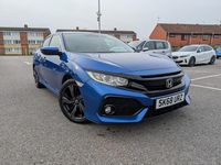 Used Honda Civic SR 126 HP (92 kW) 2018 Blue Hatchback
