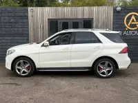 Used Mercedes GLE250 AMG Line Premium 204 HP (150 kW) 2017 White SUV