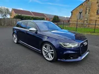 Used Audi RS6 Performance 560 HP (411 kW) 2013 Blue Estate