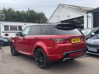 Second-hand Land Rover Range Rover Sport Autobiography Dynamic 306 CP (225 kW) 2018 Roșu SUV