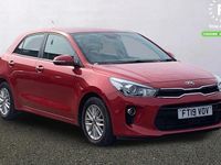 Używany Kia Rio 101 KM (74 kW) 2019 Czerwony Hatchback