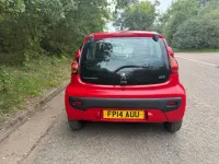 Used Peugeot 107 Active 68 HP (50 kW) 2014 Red Hatchback
