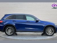Used Mercedes GLC250 AMG line 200 HP (147 kW) 2018 Blue SUV