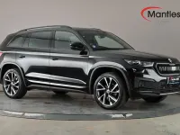Used Skoda Kodiaq SportLine 150 HP (110 kW) 2022 Black SUV