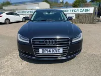 Used Audi A8 Sport 258 HP (189 kW) 2014 Blue Sedan