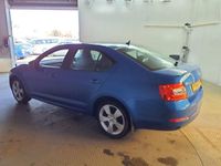 Used Skoda Octavia Sport 150 HP (110 kW) 2016 Blue Hatchback