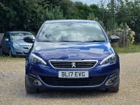 Used Peugeot 308 GT-line 120 HP (88 kW) 2017 Blue Hatchback