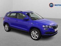 Used Skoda Karoq SE Technology 116 HP (85 kW) 2020 Blue SUV