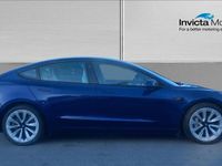 Used Tesla Model 3 Long Range AWD 366 kW (498 HP) 2021 Blue Sedan